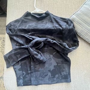 Lululemon all aligned mock neck long sleeve